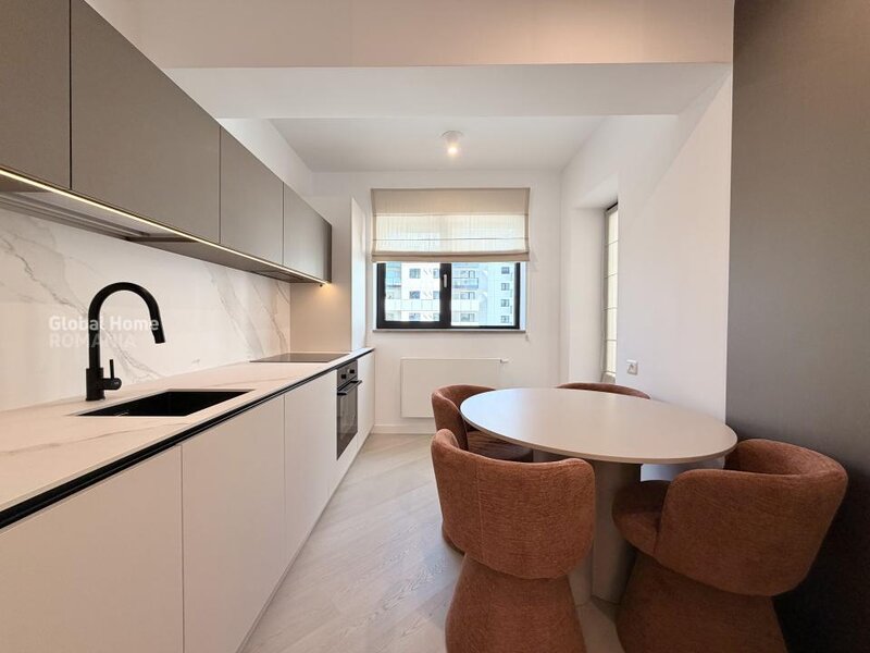 Pipera, Cortina North, first rent, 3 rooms apartment, 2 parking, terrace,