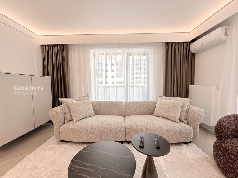 Pipera, Cortina North, first rent, 3 rooms apartment, 2 parking, terrace,