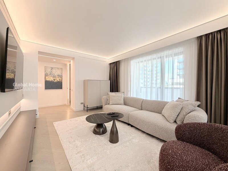 Pipera, Cortina North, first rent, 3 rooms apartment, 2 parking, terrace,