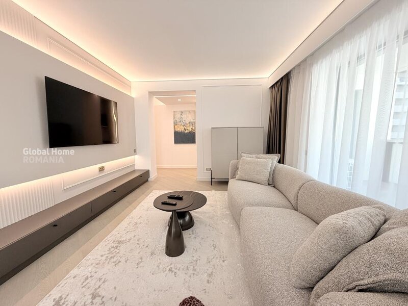 Pipera, Cortina North, first rent, 3 rooms apartment, 2 parking, terrace,