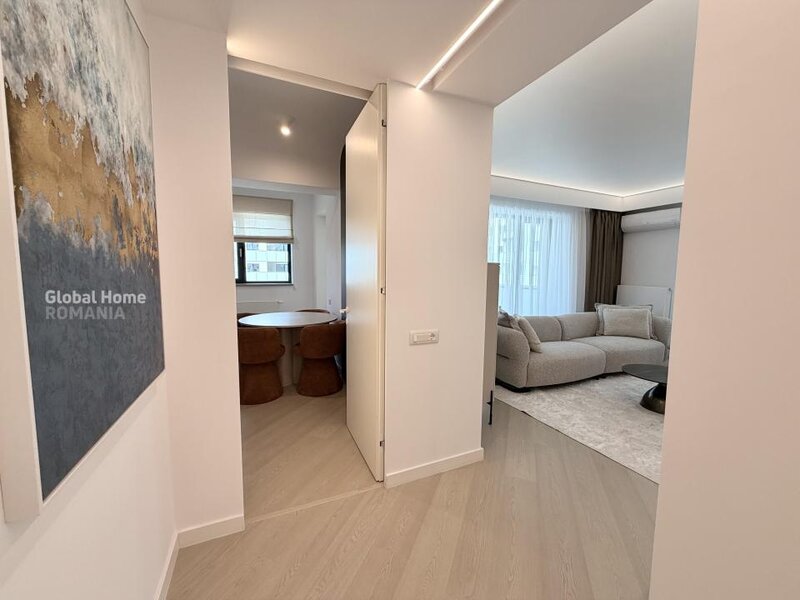 Pipera, Cortina North, first rent, 3 rooms apartment, 2 parking, terrace,