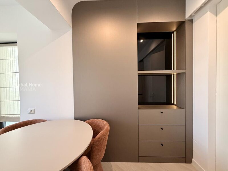 Pipera, Cortina North, first rent, 3 rooms apartment, 2 parking, terrace,